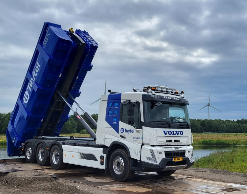 Baggerbak volvo electric