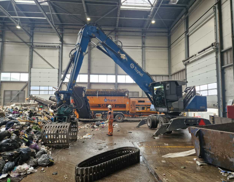 Recyling project huisafval