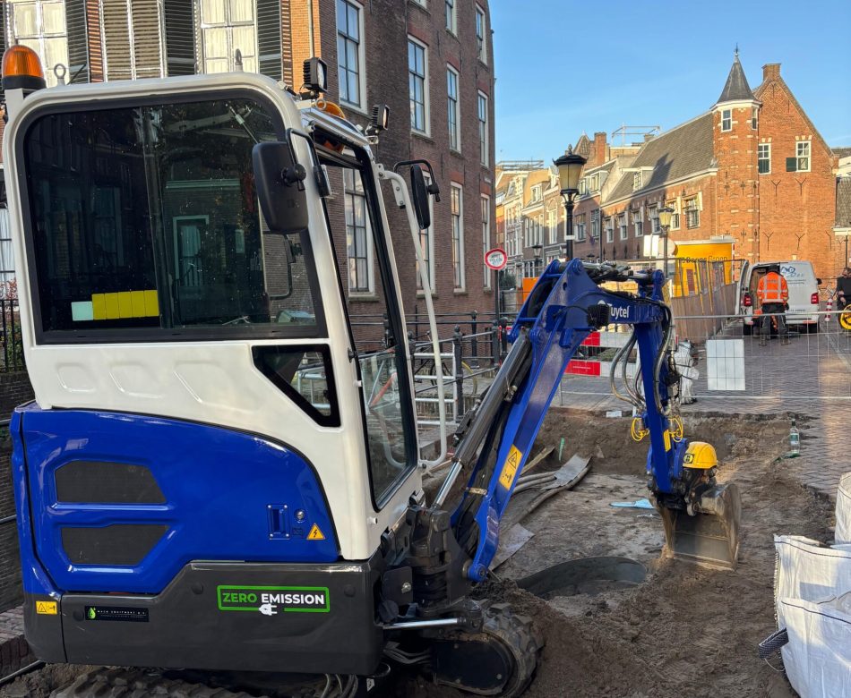 SDLG verhuur elektrische graafmachine